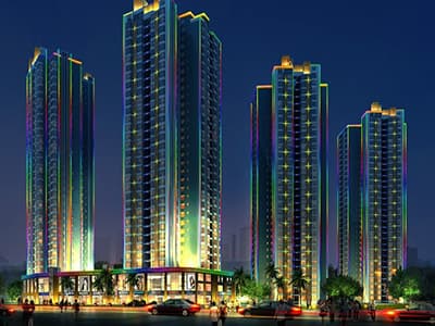 房地產樓盤大樓外墻亮化工程